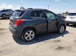 2016 Chevrolet Trax Ltz Серый vin: 3GNCJMSB9GL203070