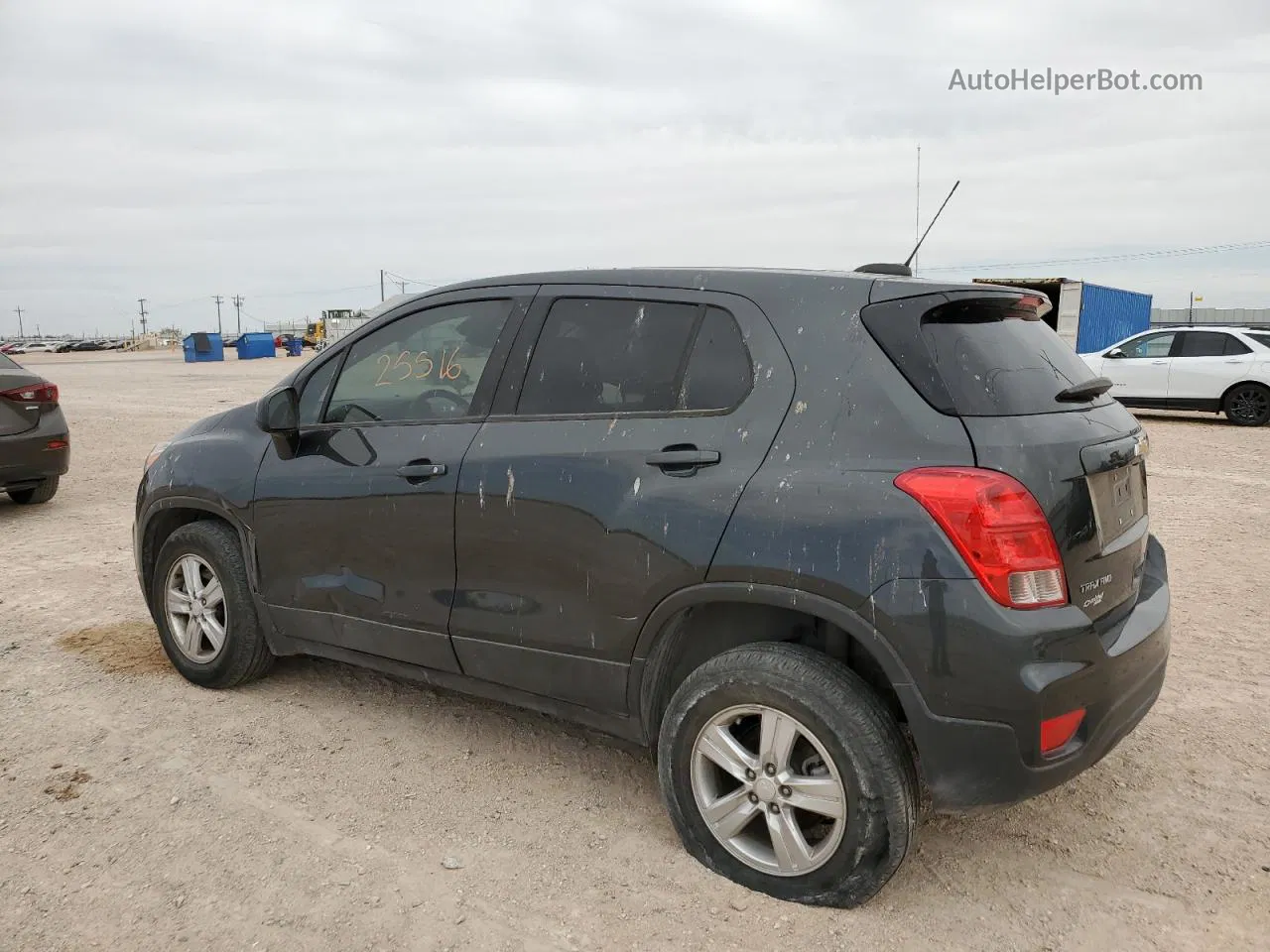 2019 Chevrolet Trax Ls Серый vin: 3GNCJNSB1KL189373