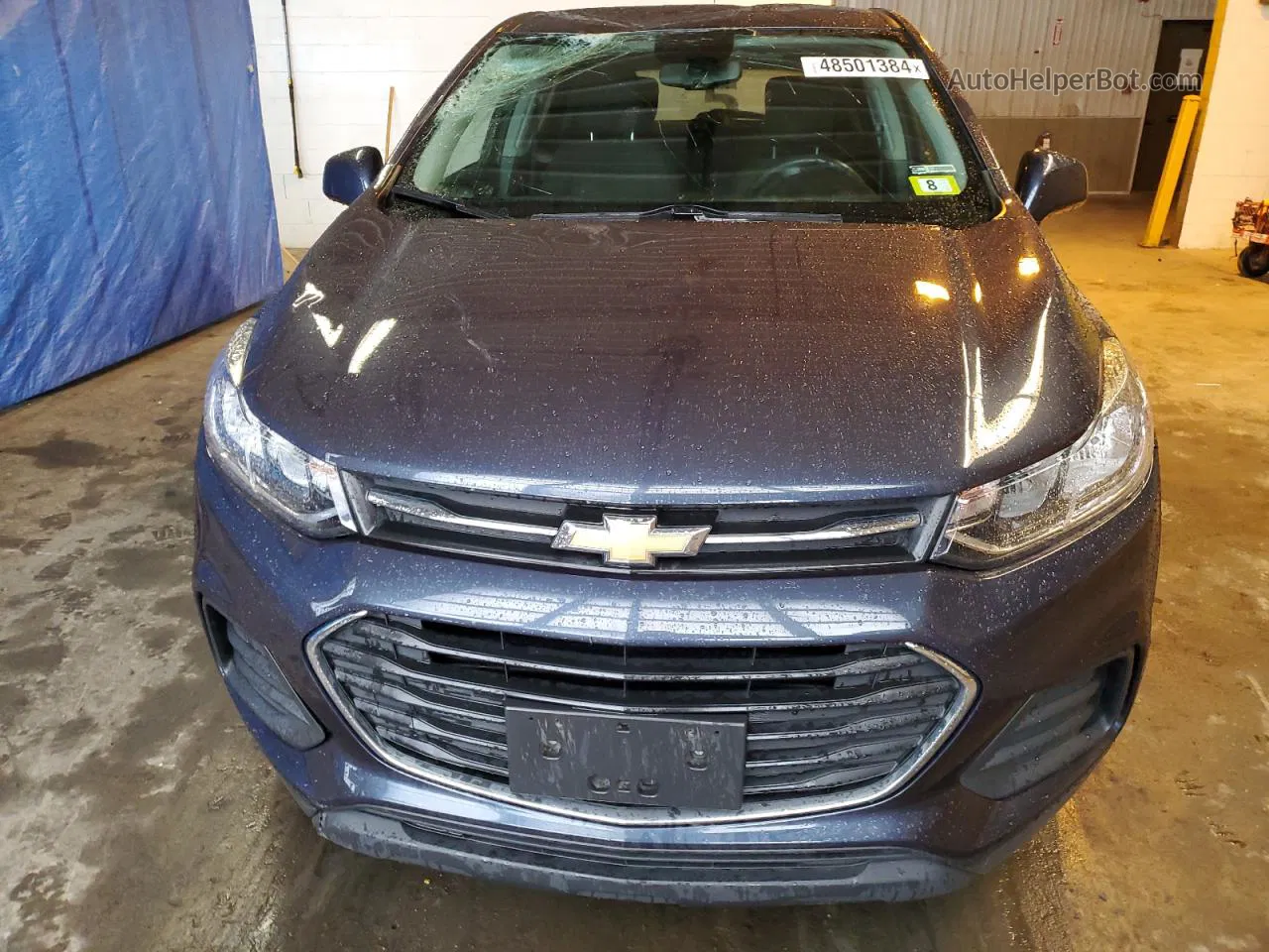 2019 Chevrolet Trax Ls Blue vin: 3GNCJNSB1KL226079