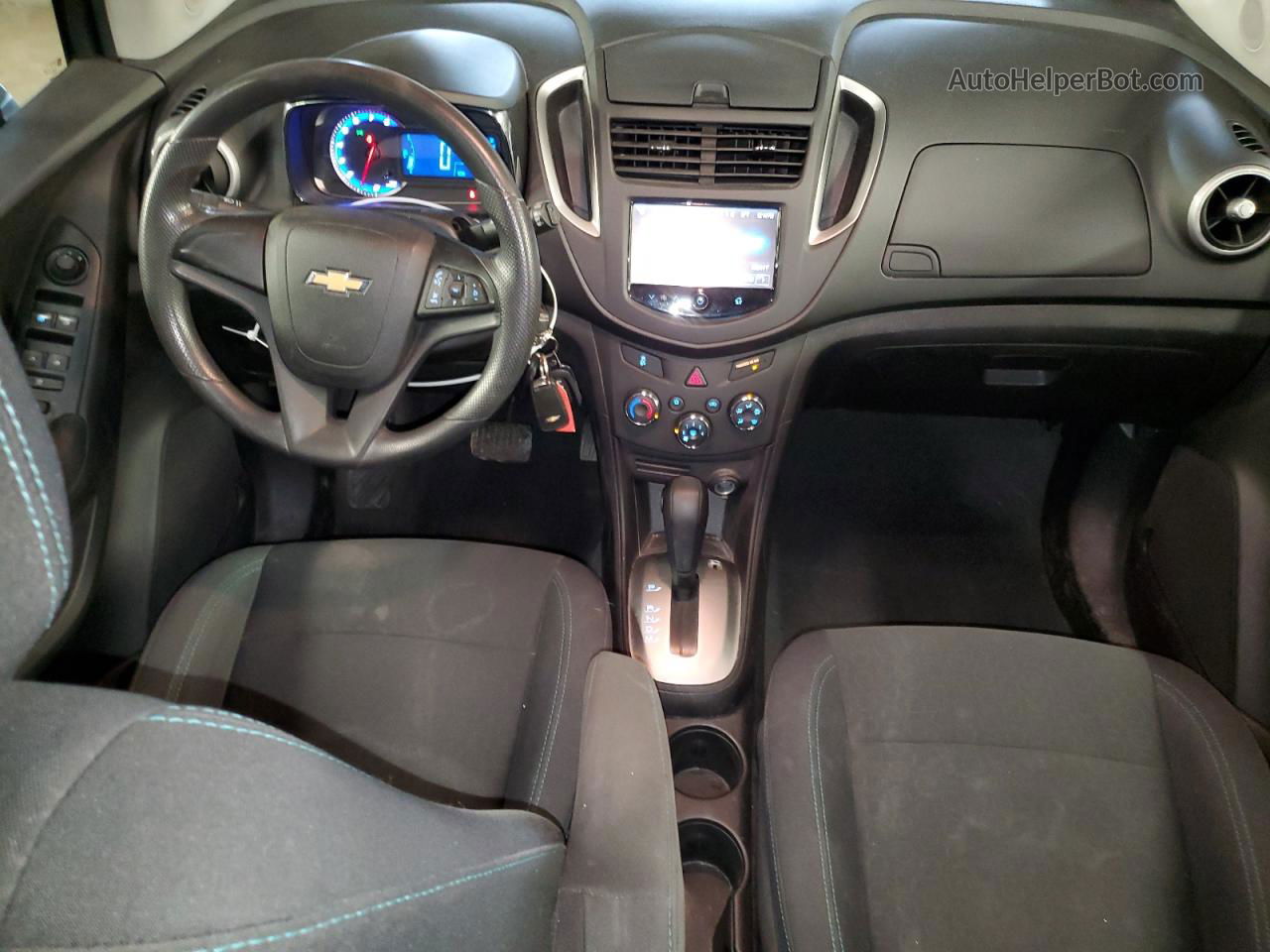 2016 Chevrolet Trax Ls Gray vin: 3GNCJNSB2GL223568