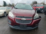 2016 Chevrolet Trax Ls Burgundy vin: 3GNCJNSB2GL266968