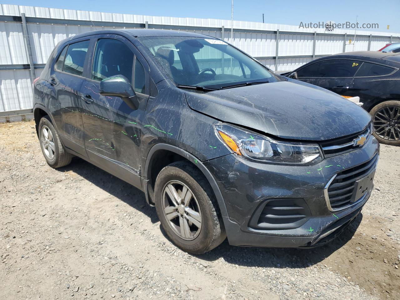 2019 Chevrolet Trax Ls Черный vin: 3GNCJNSB2KL179242