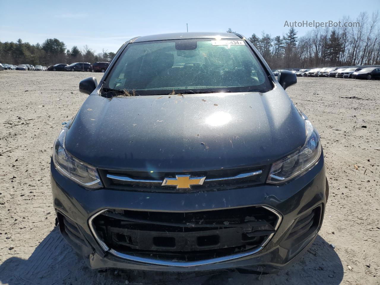 2019 Chevrolet Trax Ls Серый vin: 3GNCJNSB2KL187244