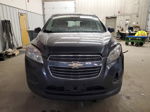 2016 Chevrolet Trax Ls Charcoal vin: 3GNCJNSB3GL221277