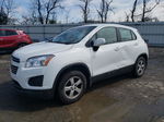 2016 Chevrolet Trax Ls White vin: 3GNCJNSB3GL264131