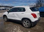 2016 Chevrolet Trax Ls White vin: 3GNCJNSB3GL264131