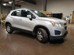 2016 Chevrolet Trax Ls Silver vin: 3GNCJNSB4GL157038