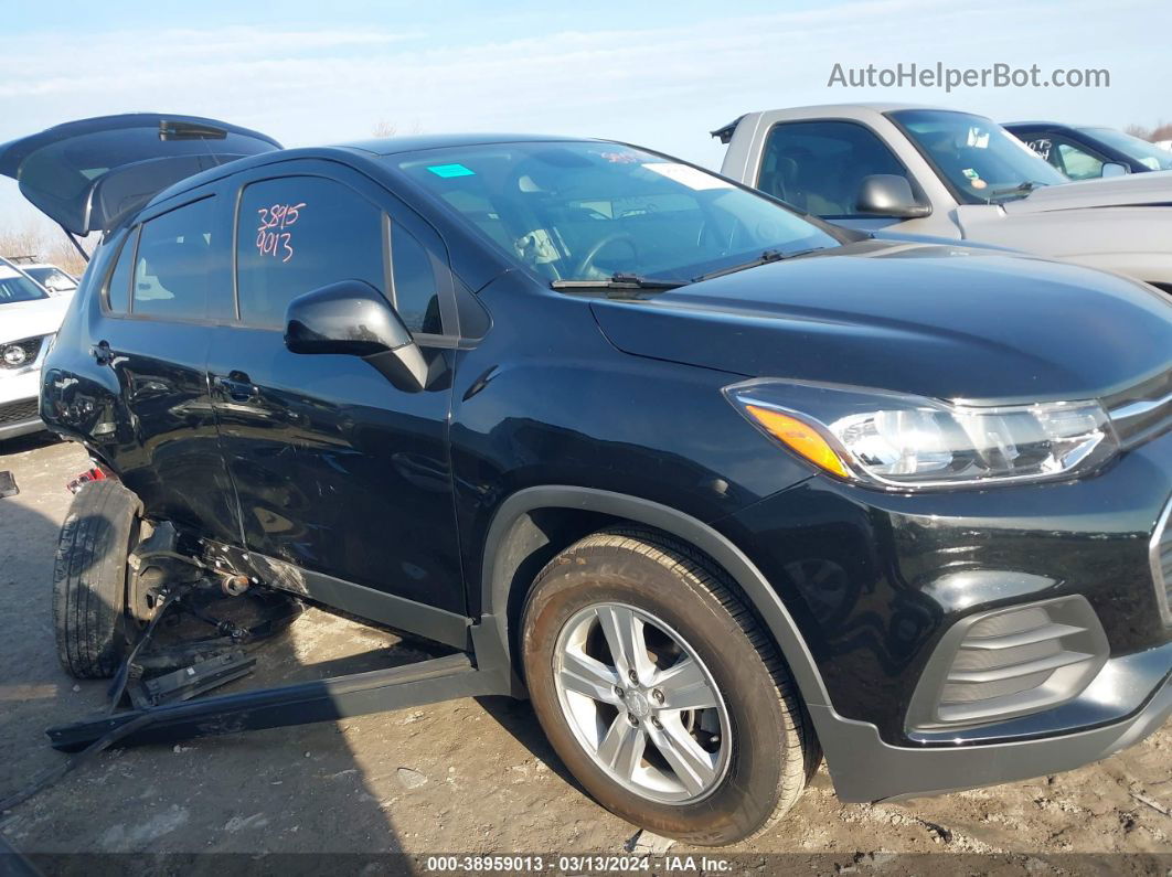 2019 Chevrolet Trax Ls Black vin: 3GNCJNSB4KL206909