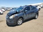 2016 Chevrolet Trax Ls Gray vin: 3GNCJNSB6GL271140