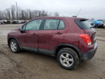 2016 Chevrolet Trax Ls Бордовый vin: 3GNCJNSB8GL276789