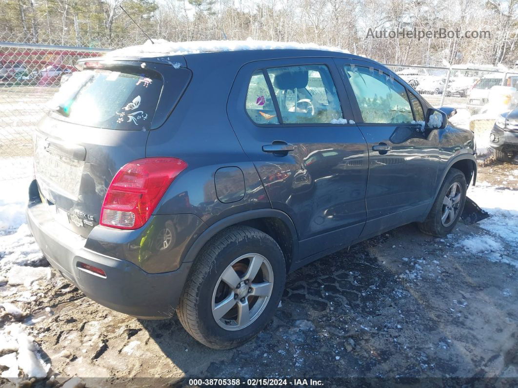 2016 Chevrolet Trax 1ls Black vin: 3GNCJNSB9GL220666