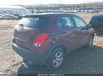 2016 Chevrolet Trax 1ls Maroon vin: 3GNCJNSBXGL257581