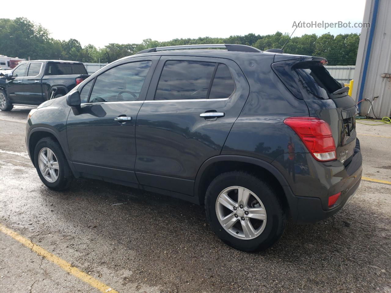 2019 Chevrolet Trax 1lt Gray vin: 3GNCJPSB0KL193457