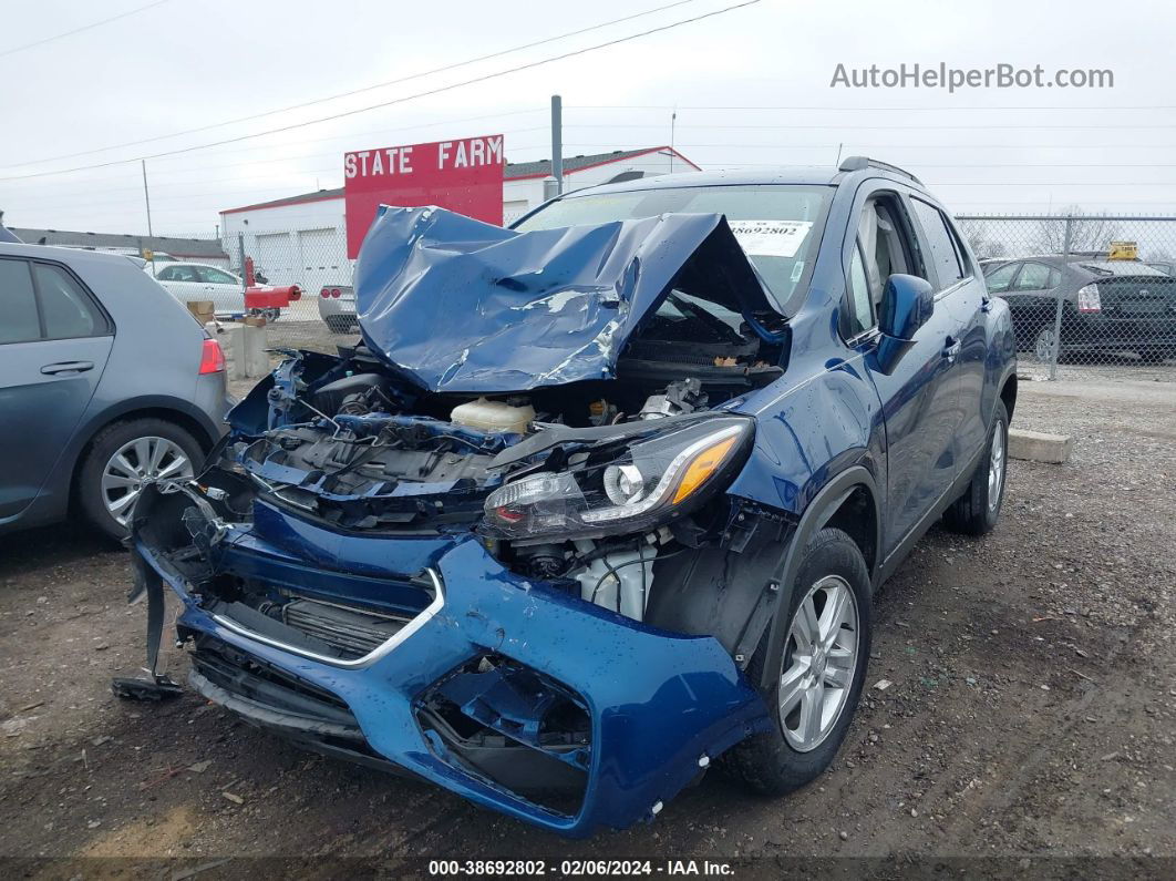 2019 Chevrolet Trax Lt Blue vin: 3GNCJPSB0KL209656