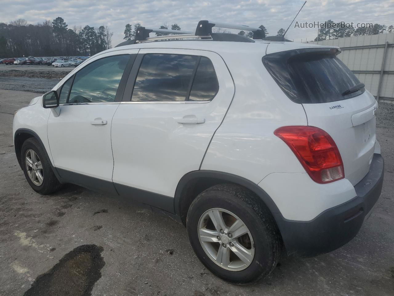 2016 Chevrolet Trax 1lt White vin: 3GNCJPSB1GL266097