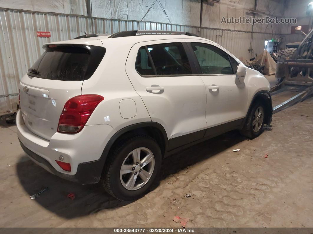 2019 Chevrolet Trax Lt White vin: 3GNCJPSB1KL198442