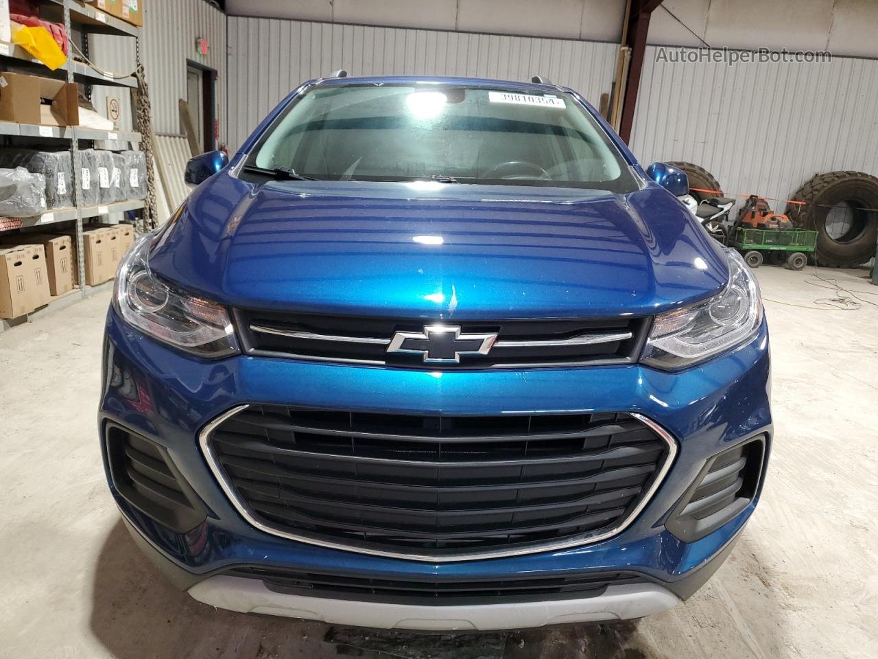 2019 Chevrolet Trax 1lt Синий vin: 3GNCJPSB1KL282552