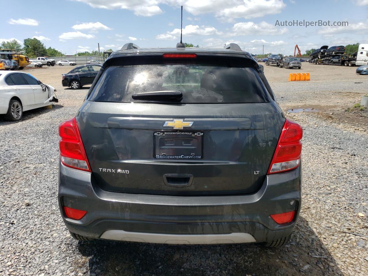 2019 Chevrolet Trax 1lt Charcoal vin: 3GNCJPSB1KL341485