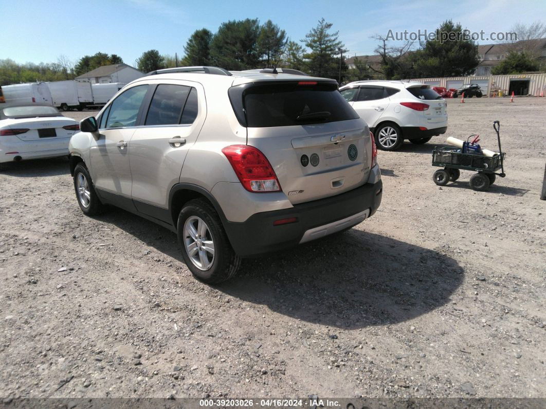 2016 Chevrolet Trax Lt Beige vin: 3GNCJPSB2GL245775