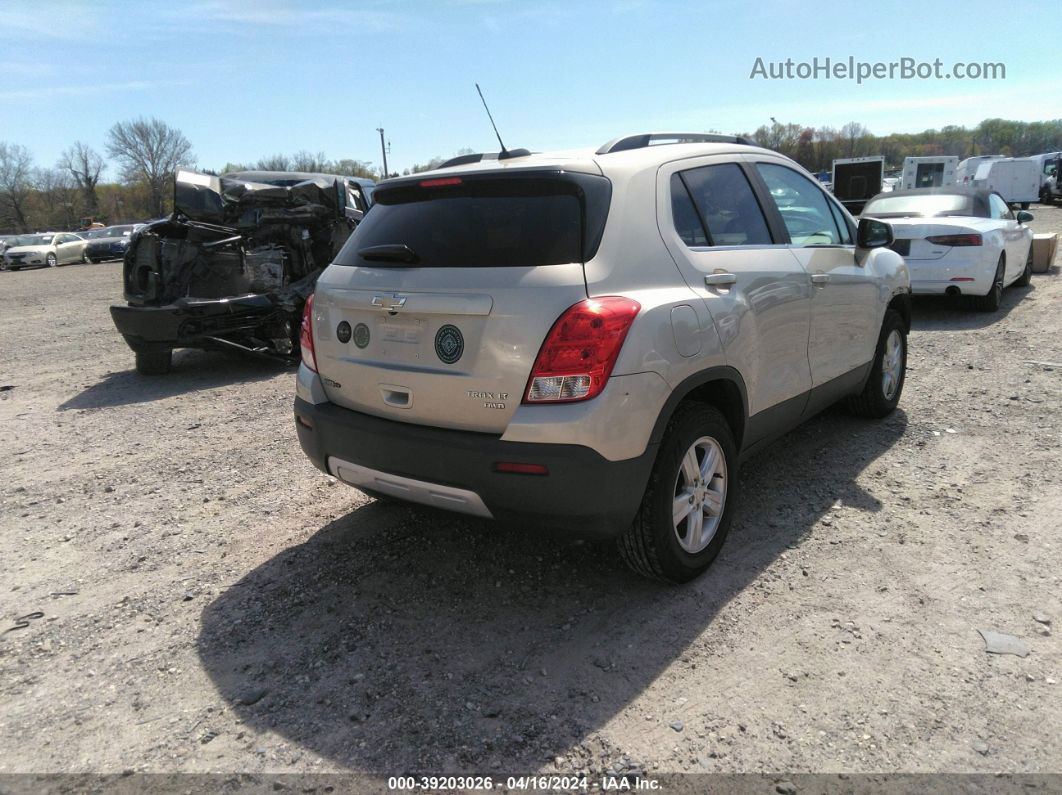 2016 Chevrolet Trax Lt Beige vin: 3GNCJPSB2GL245775