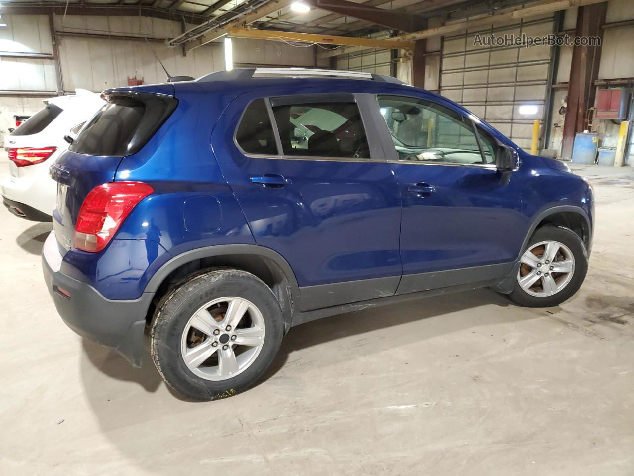 2016 Chevrolet Trax 1lt Blue vin: 3GNCJPSB2GL247610