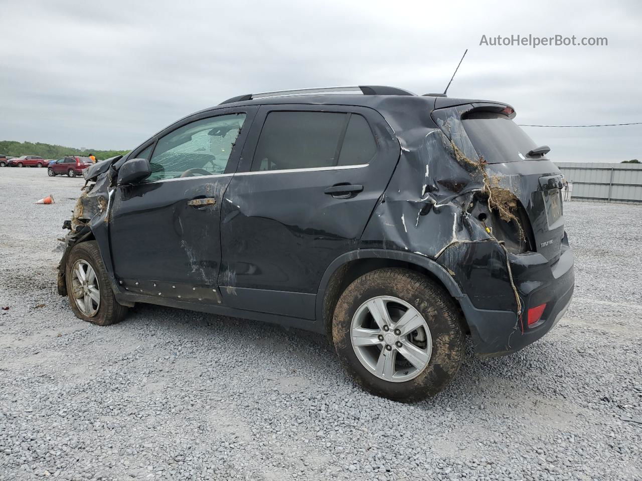 2019 Chevrolet Trax 1lt Black vin: 3GNCJPSB2KL172318