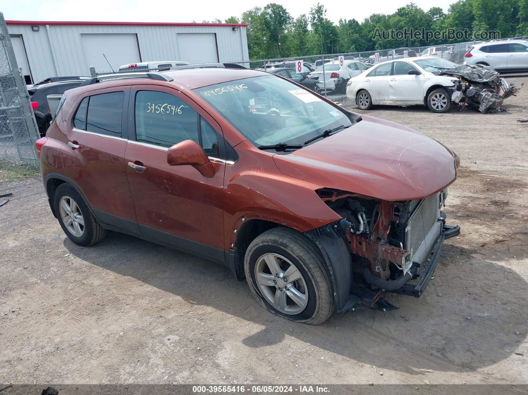 2019 Chevrolet Trax Lt Оранжевый vin: 3GNCJPSB2KL256297