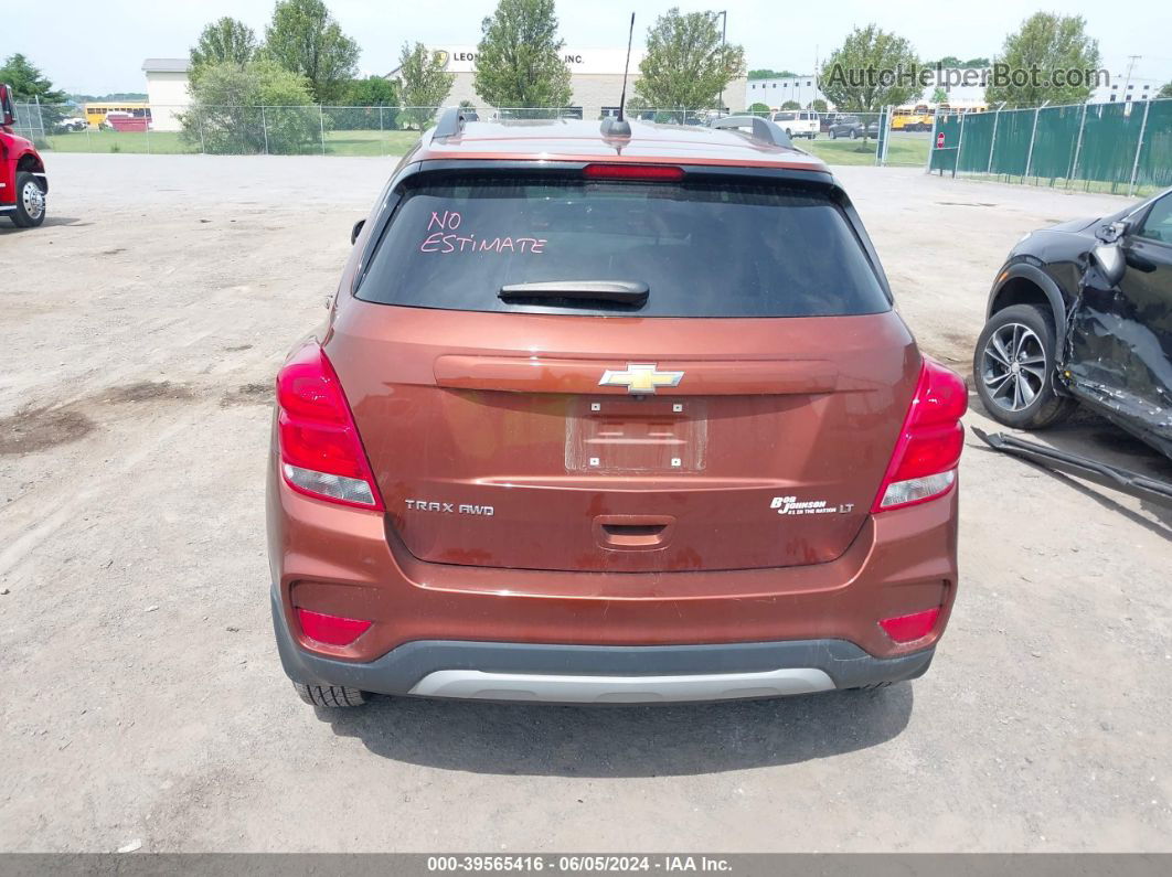 2019 Chevrolet Trax Lt Orange vin: 3GNCJPSB2KL256297