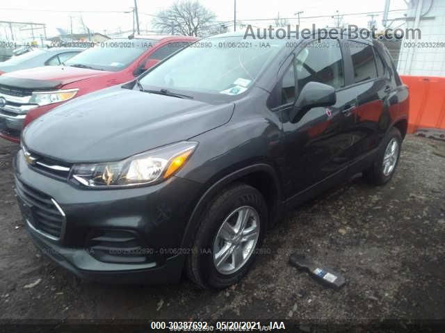 2019 Chevrolet Trax Lt Gray vin: 3GNCJPSB2KL391215