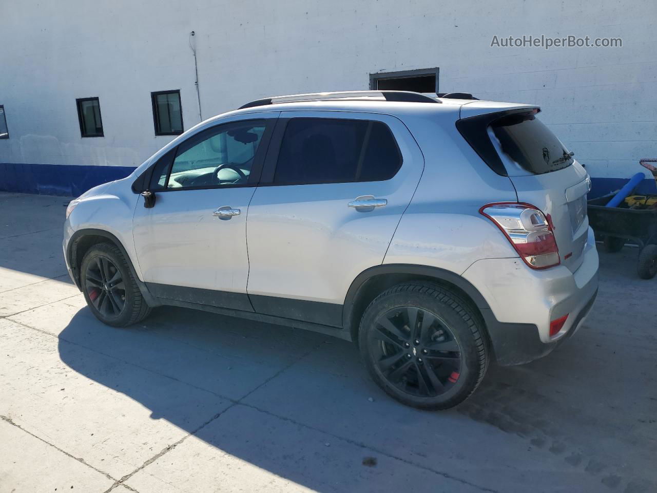 2019 Chevrolet Trax 1lt Silver vin: 3GNCJPSB3KL115187