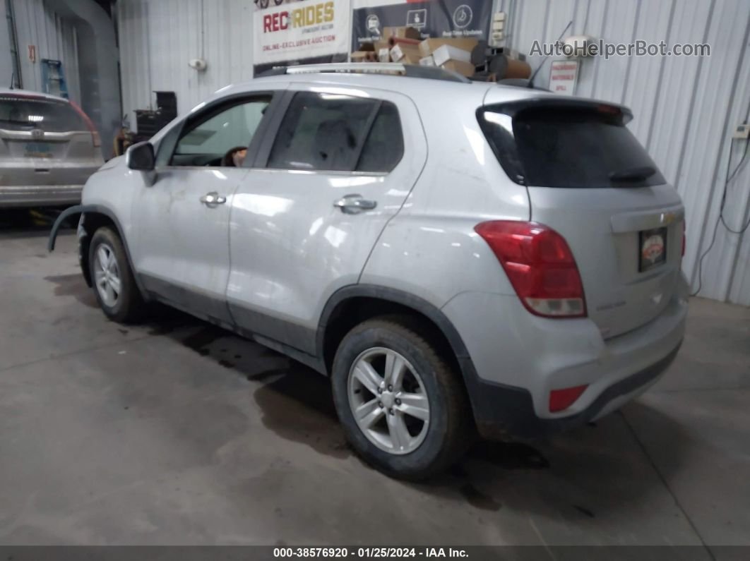 2019 Chevrolet Trax Lt Silver vin: 3GNCJPSB3KL192870