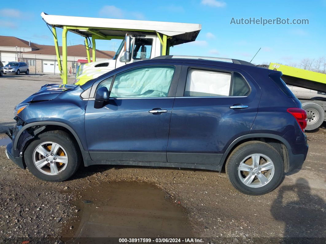 2019 Chevrolet Trax Lt Синий vin: 3GNCJPSB5KL210382