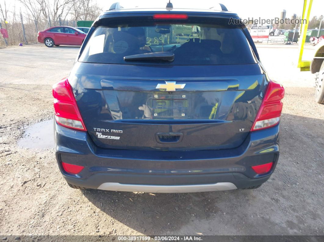 2019 Chevrolet Trax Lt Синий vin: 3GNCJPSB5KL210382