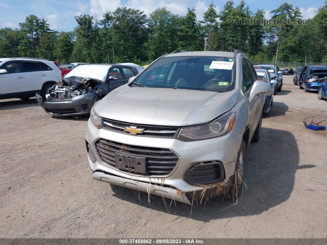 2019 Chevrolet Trax Lt Silver vin: 3GNCJPSB5KL373484