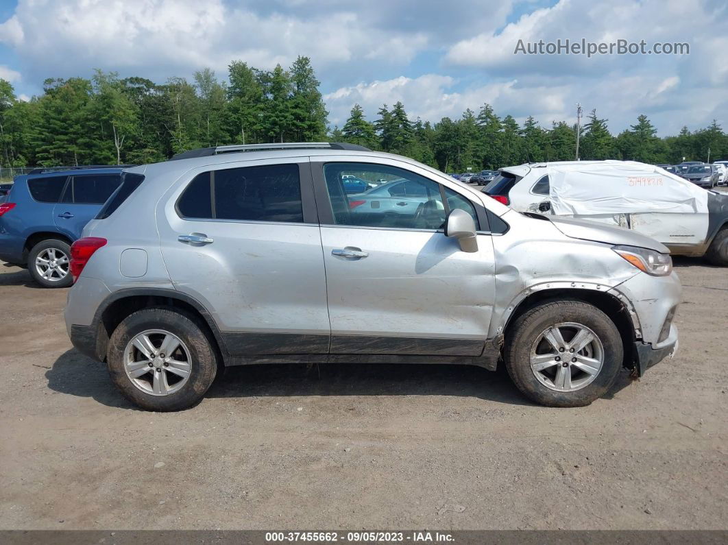 2019 Chevrolet Trax Lt Silver vin: 3GNCJPSB5KL373484