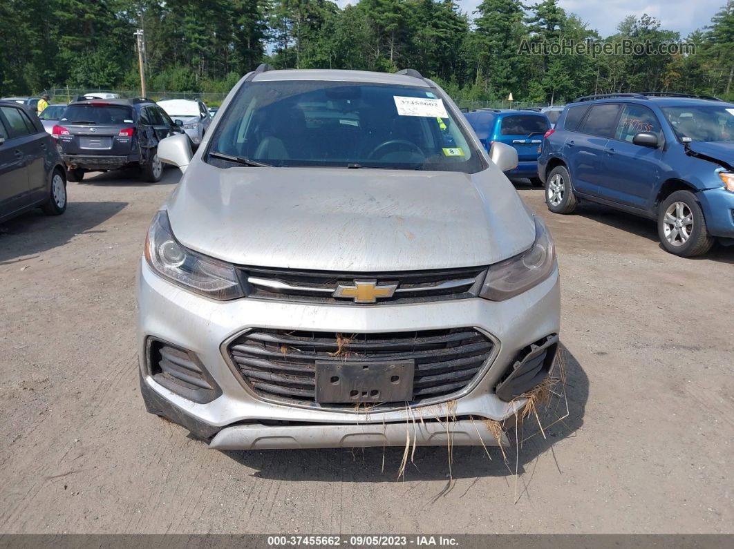 2019 Chevrolet Trax Lt Silver vin: 3GNCJPSB5KL373484