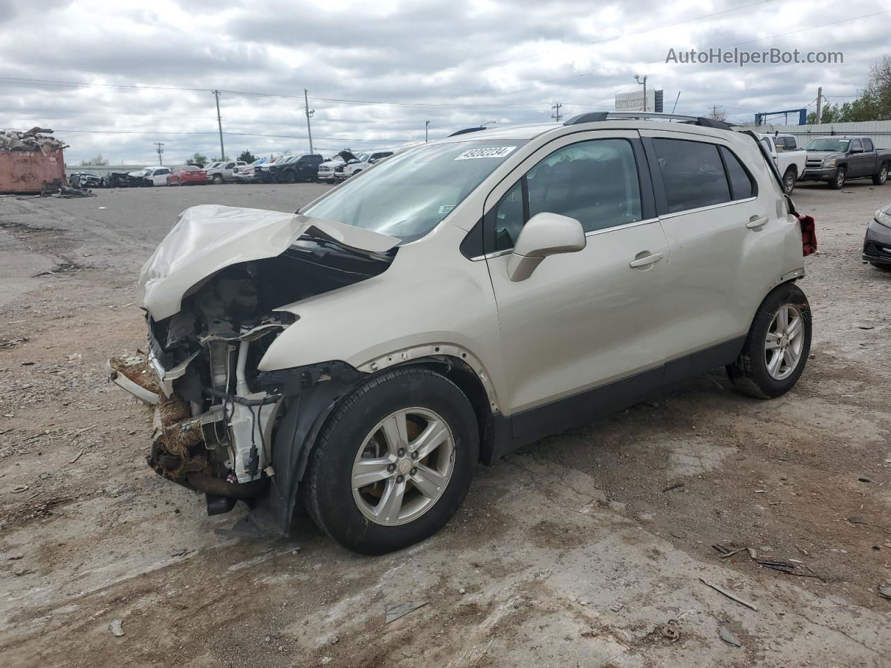 2016 Chevrolet Trax 1lt Gold vin: 3GNCJPSB7GL204686