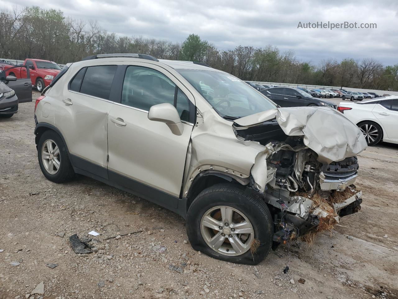 2016 Chevrolet Trax 1lt Gold vin: 3GNCJPSB7GL204686