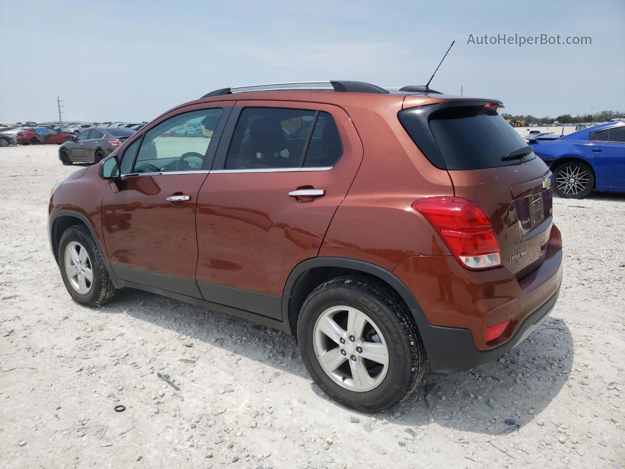 2019 Chevrolet Trax 1lt Orange vin: 3GNCJPSB7KL237342