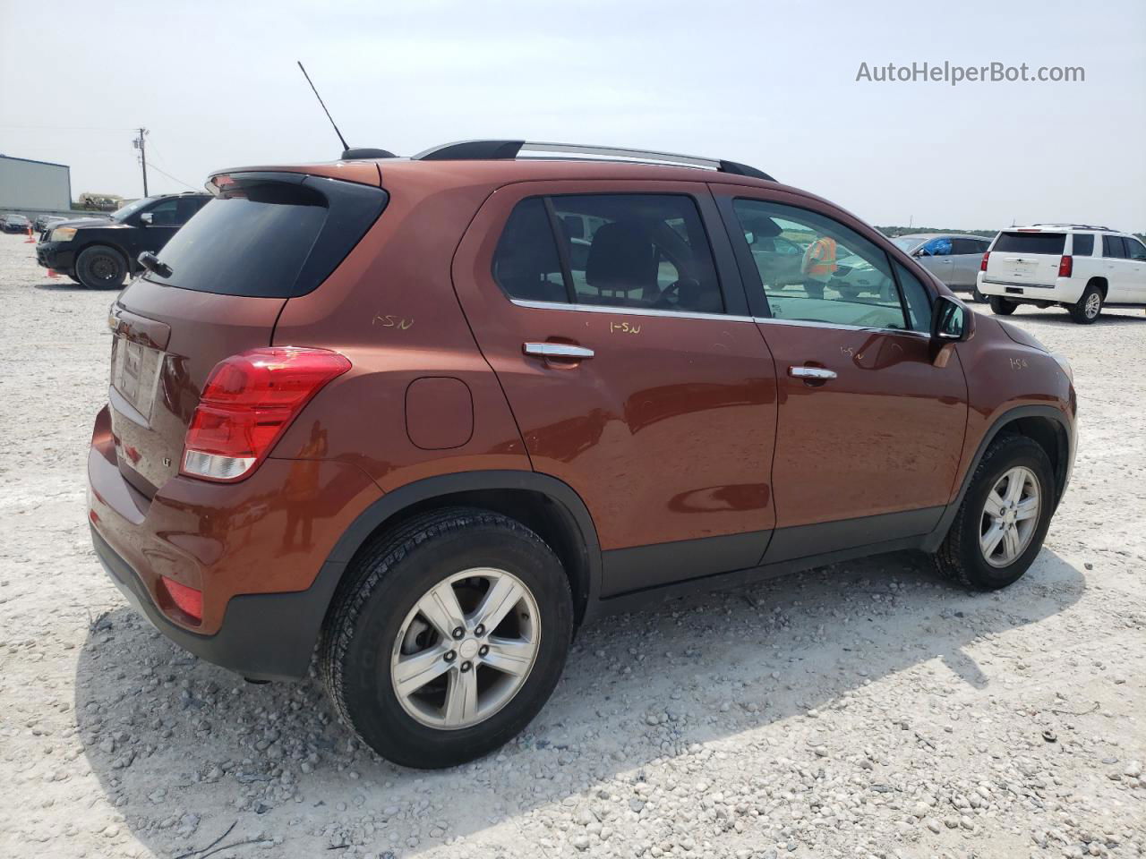 2019 Chevrolet Trax 1lt Orange vin: 3GNCJPSB7KL237342