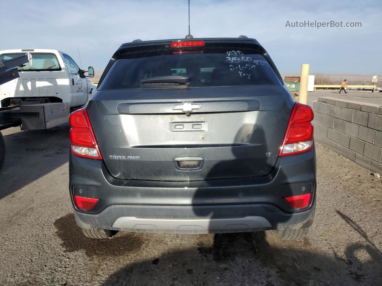 2019 Chevrolet Trax 1lt Charcoal vin: 3GNCJPSB7KL391534