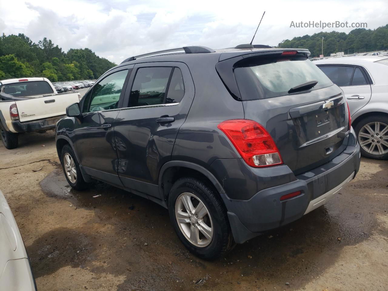 2016 Chevrolet Trax 1lt Gray vin: 3GNCJPSB8GL267229