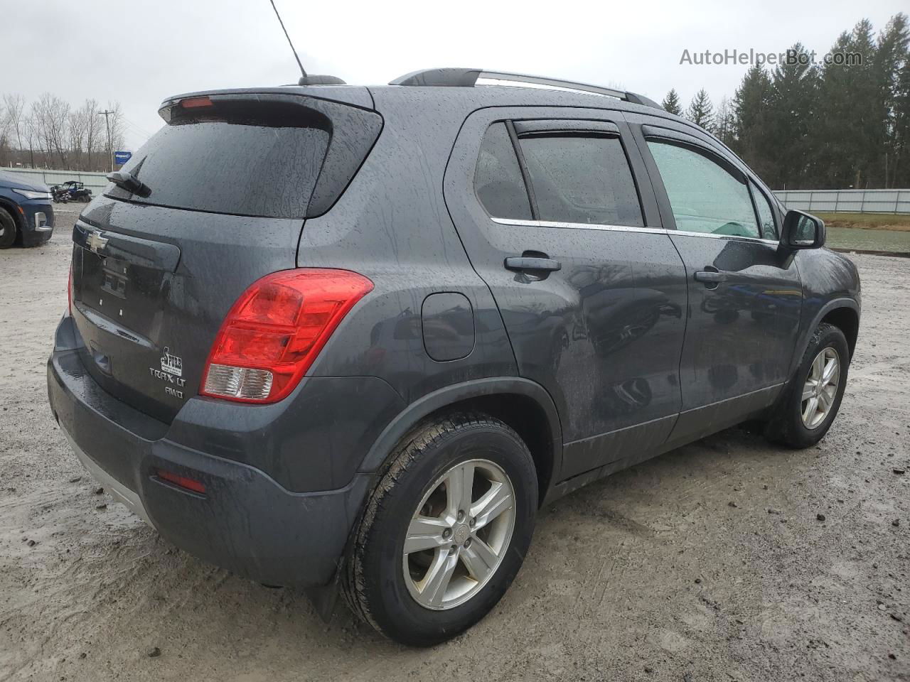 2016 Chevrolet Trax 1lt Gray vin: 3GNCJPSB8GL271572