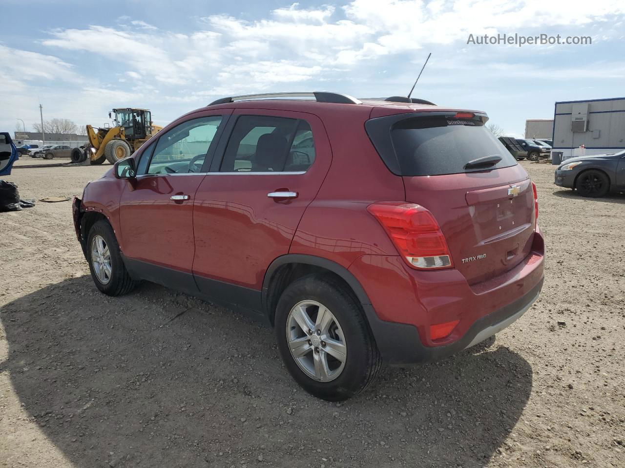 2019 Chevrolet Trax 1lt Красный vin: 3GNCJPSB8KL246700