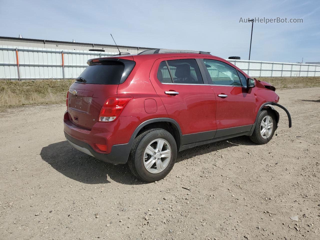 2019 Chevrolet Trax 1lt Red vin: 3GNCJPSB8KL246700