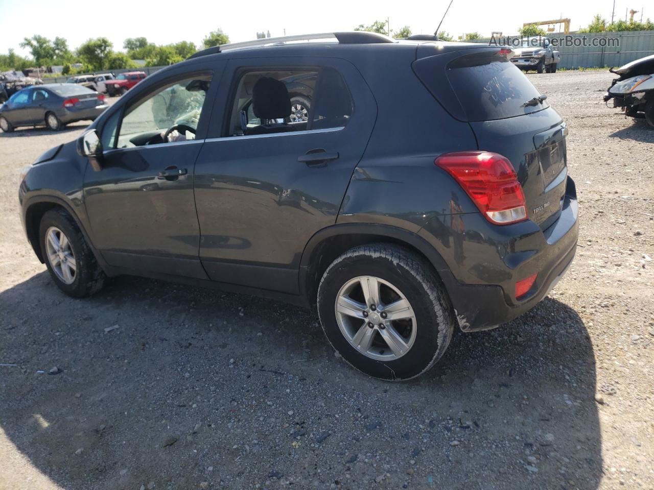 2019 Chevrolet Trax 1lt Charcoal vin: 3GNCJPSB9KL386142