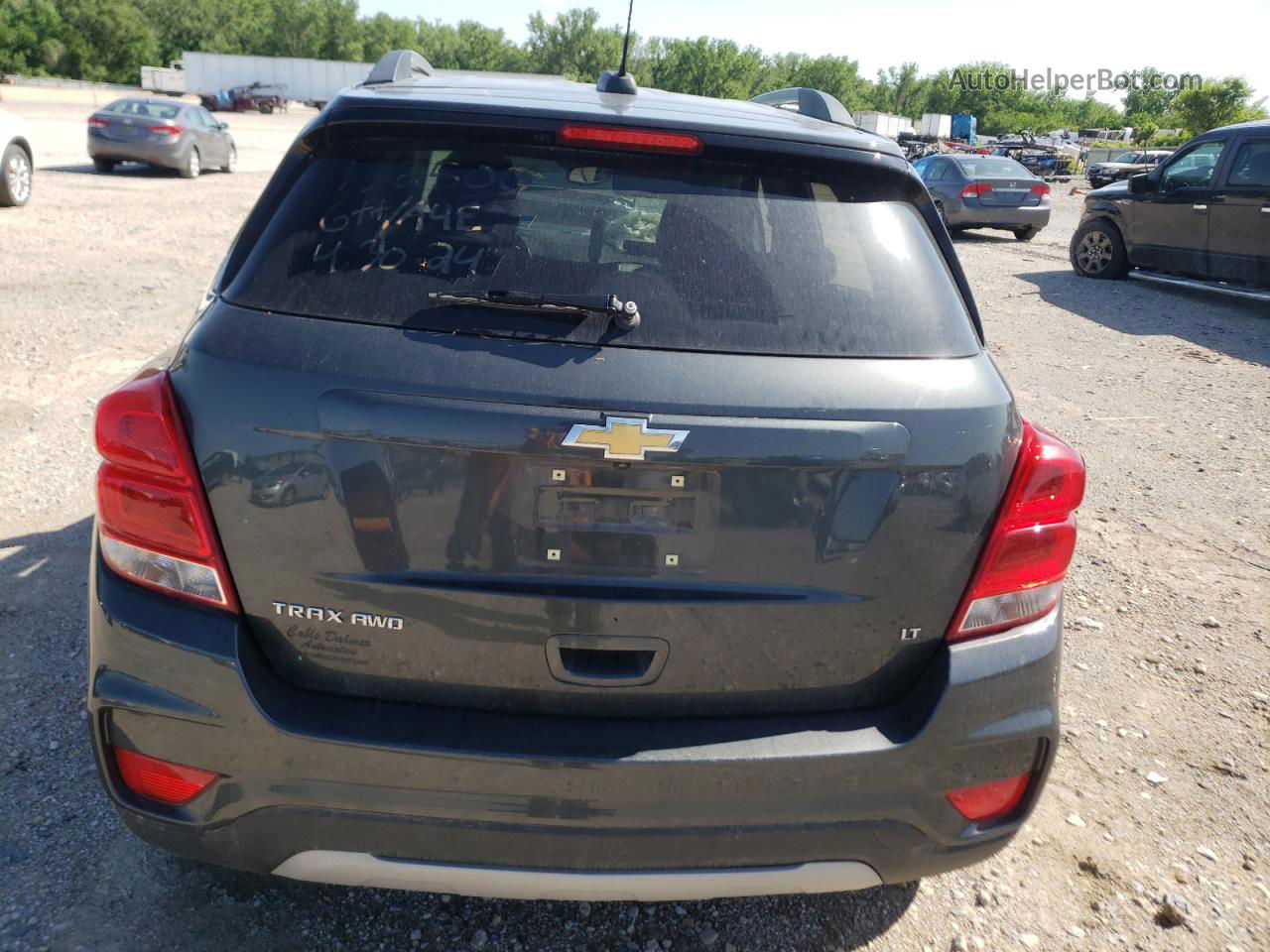 2019 Chevrolet Trax 1lt Charcoal vin: 3GNCJPSB9KL386142