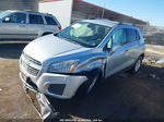 2016 Chevrolet Trax Lt Silver vin: 3GNCJPSBXGL275283