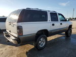 2000 Chevrolet Suburban C1500 White vin: 3GNEC16T0YG181555