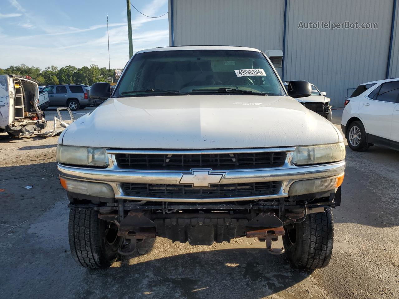 2000 Chevrolet Suburban C1500 White vin: 3GNEC16T0YG181555